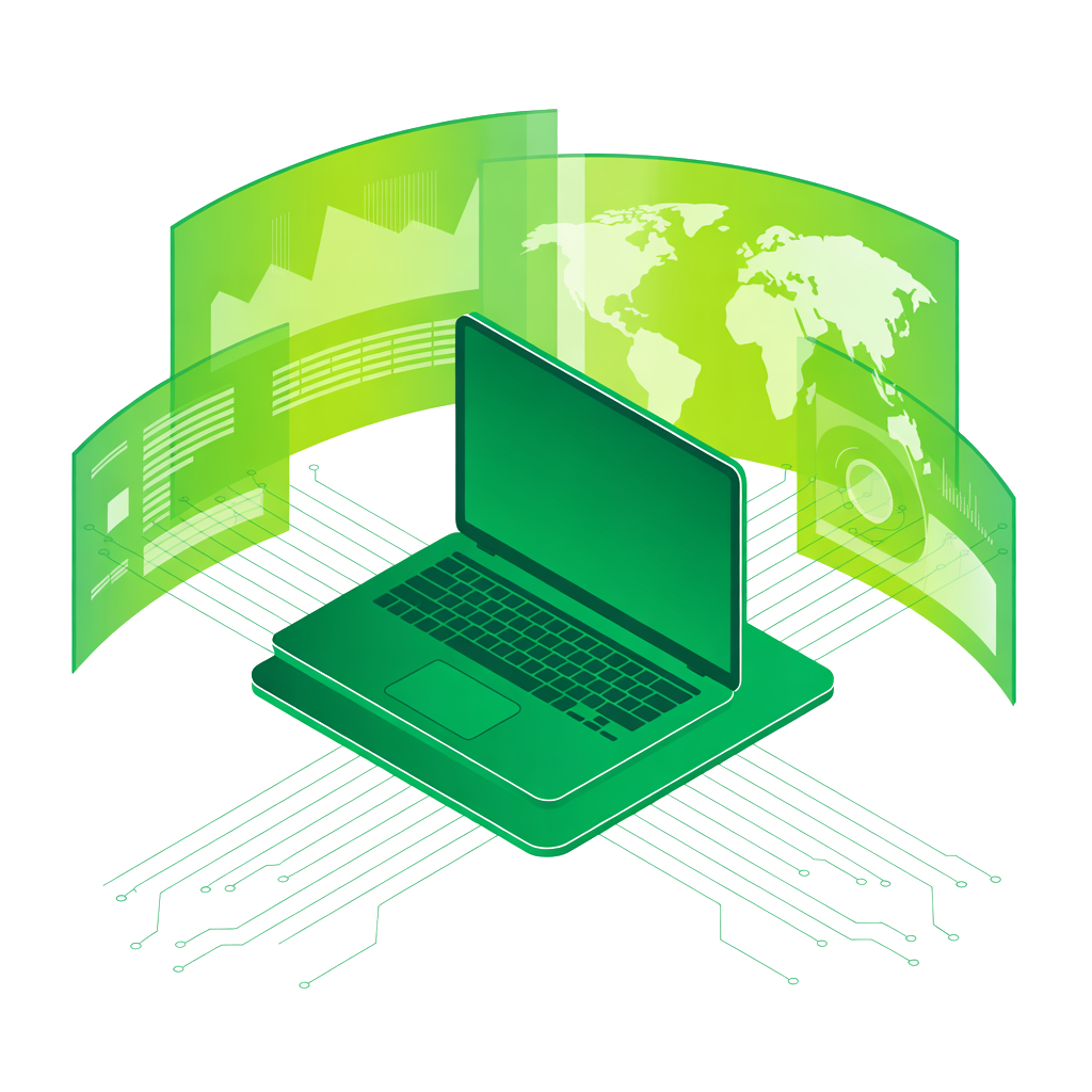 Klearcom Laptop Countries and Graphd